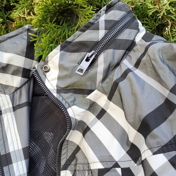 Plaid rain jacket - Picture 4 of 8